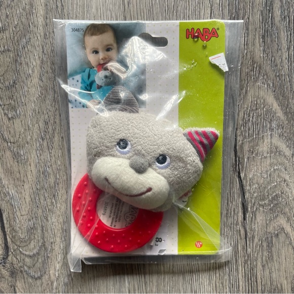 HABA Chomp Chomp Cat Teether - Picture 3 of 4
